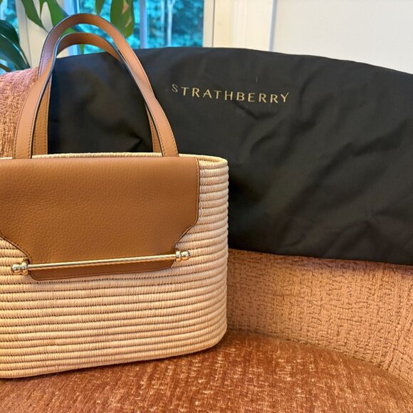 The Strathberry Basket - Used Once! - Picture 2 of 8